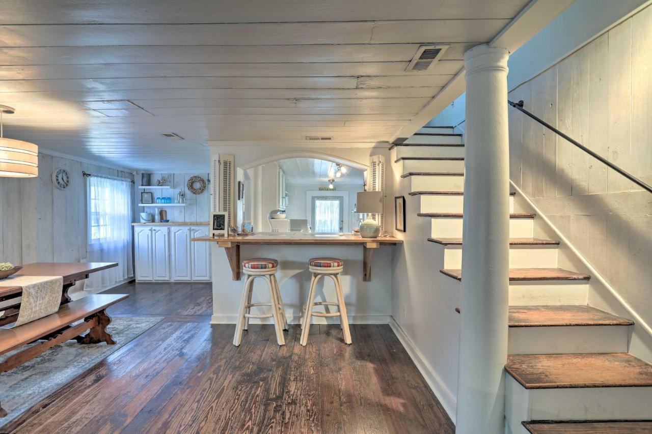 Coastal, Walkable Home In Historic Southport! Exteriör bild