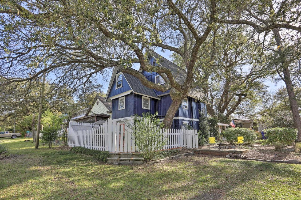 Coastal, Walkable Home In Historic Southport! Exteriör bild
