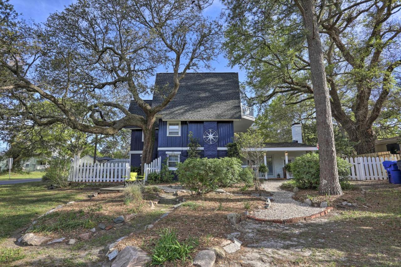 Coastal, Walkable Home In Historic Southport! Exteriör bild